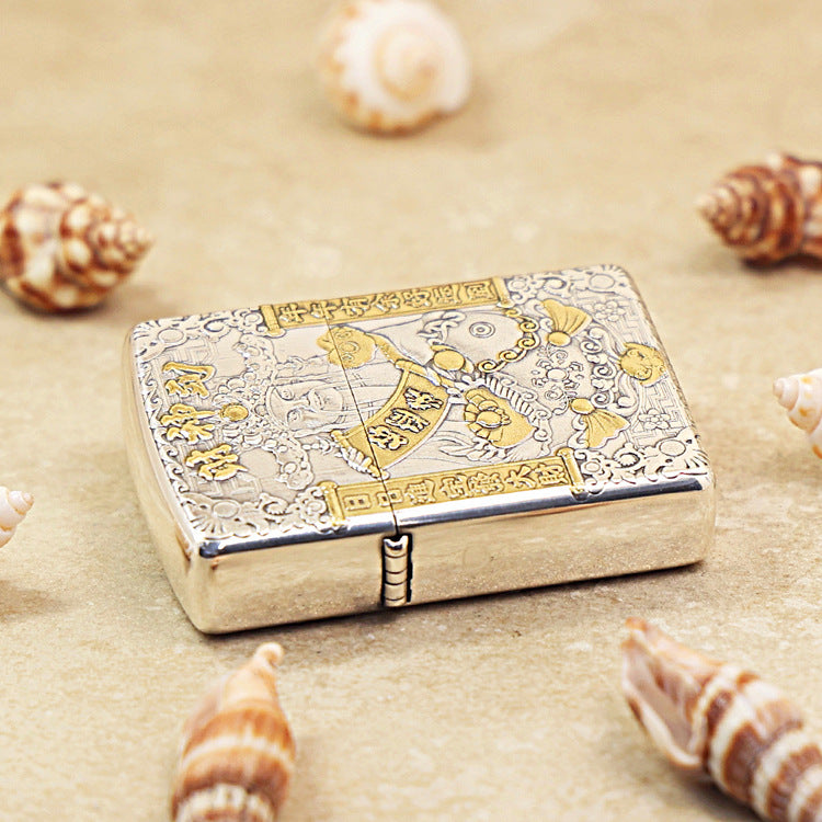 Zippo God of Wealth (Cai Shen) Deep Carve - DS108