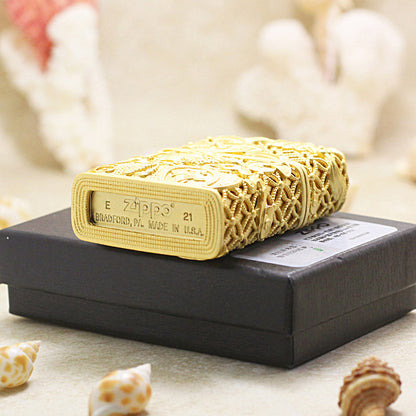 Zippo Gold-Plated 'Money Toad' Case 205-DS58