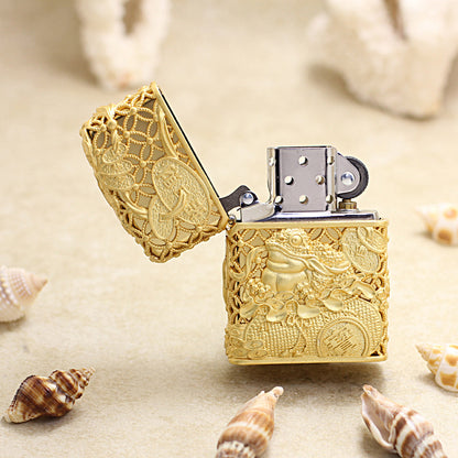 Zippo Golden Money Toad DIY - DS150