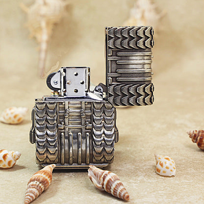 Zippo Heavy Relief Anti-Tank Armored War Machine Case Set - CM46