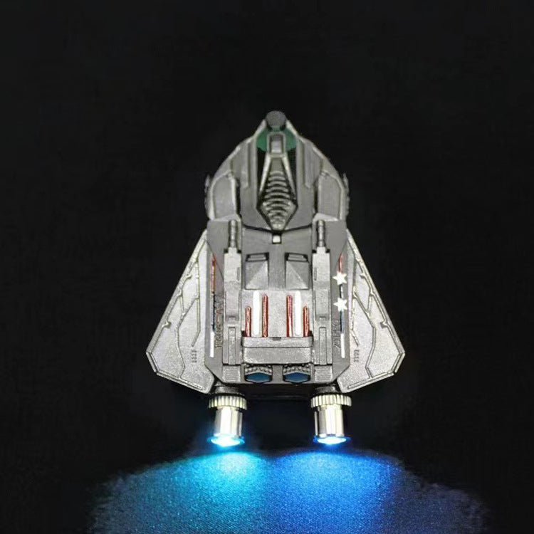 Zippo Heavy Relief Light-Up Stealth Fighter Jet Case Set - CM47