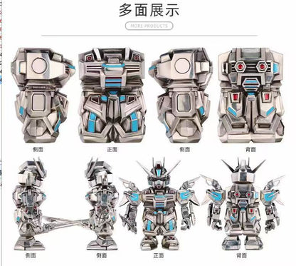 Zippo Heavy Relief Magnetic Mecha Warrior Figure Case Set - CM36