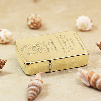 Zippo High Polish Brass 10th Anniversary - CC101