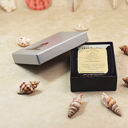 Zippo High Polish Brass 10th Anniversary - CC101