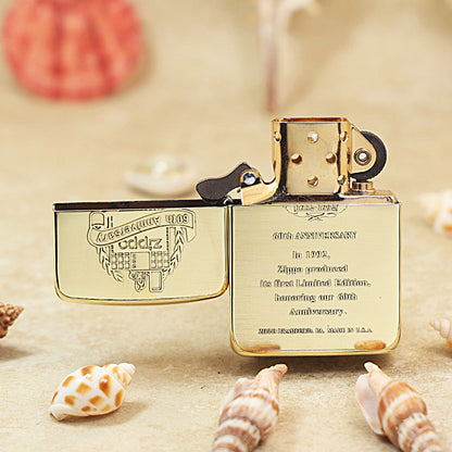 Zippo High Polish Brass 60th Anniversary - CC94