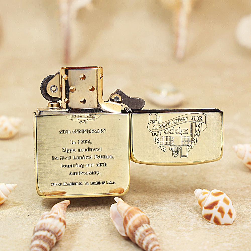 Zippo High Polish Brass 60th Anniversary - CC94
