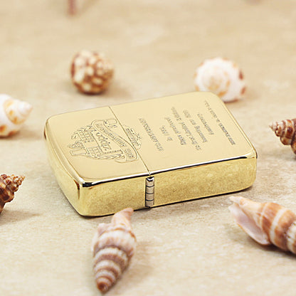 Zippo High Polish Brass 60th Anniversary - CC94