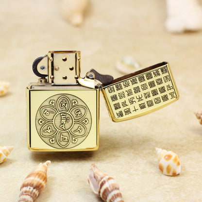 Zippo High Polish Brass Bodhisattva Avalokitesvara - CC92