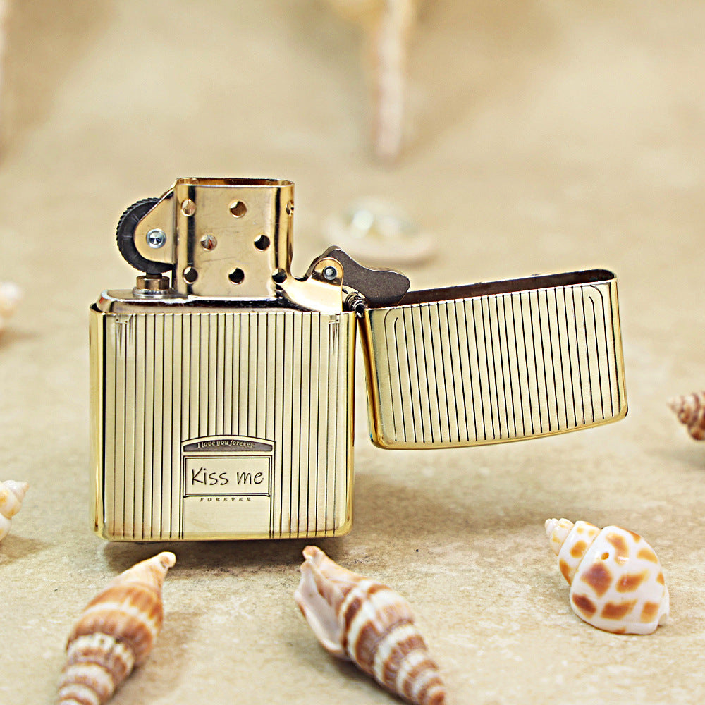 Zippo High Polish Brass Copper Lips - CC65