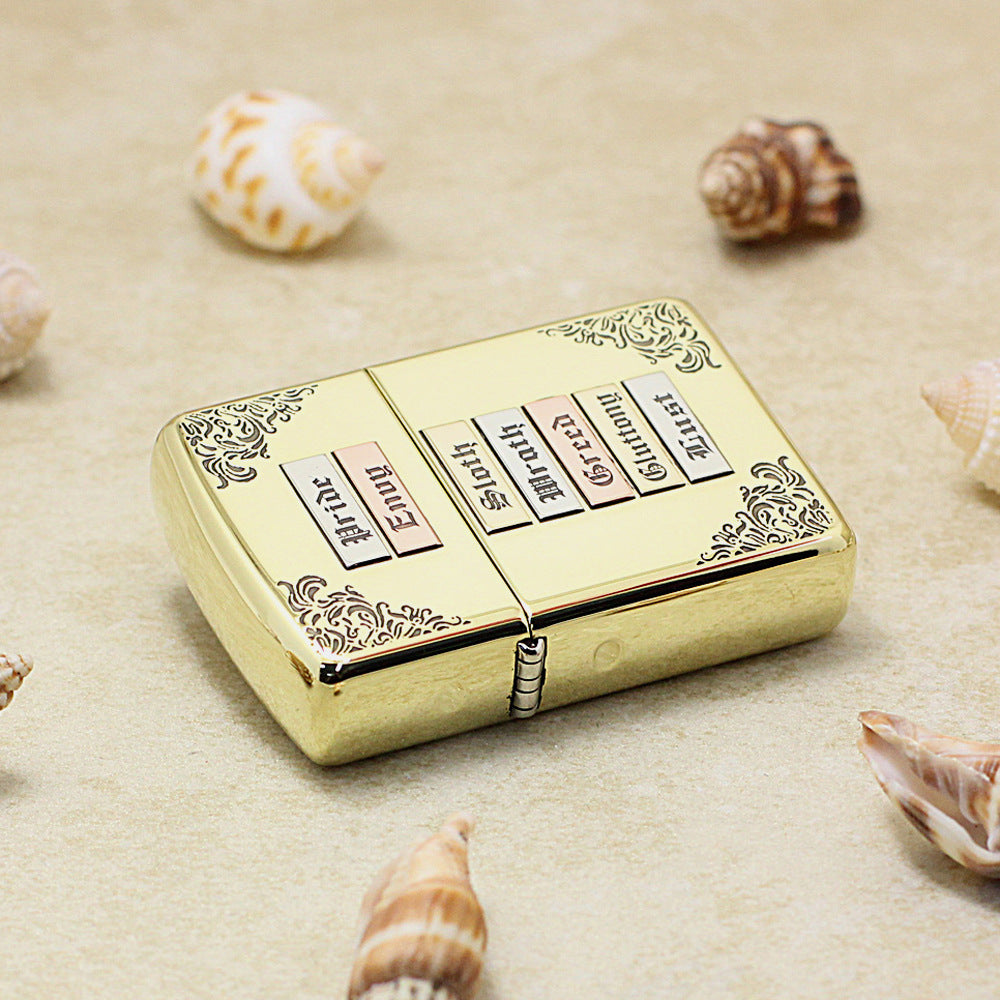 Zippo High Polish Brass Seven Deadly Sins - CC96