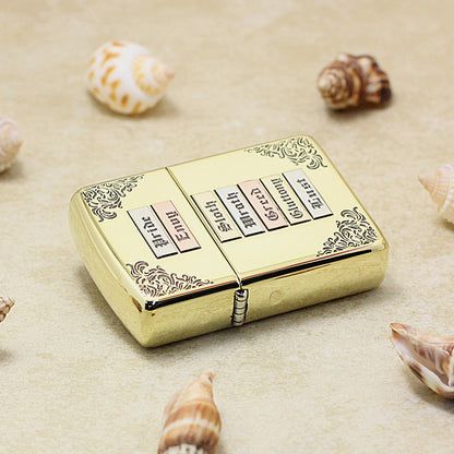 Zippo High Polish Brass Seven Deadly Sins - CC96