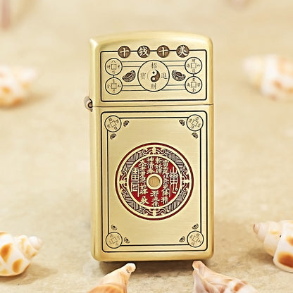 Zippo High Polish Brass Ten-Cash Talisman - CC57