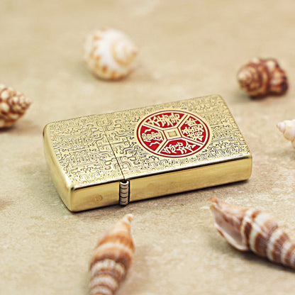 Zippo High Polish Brass Thunder Talisman - CC78
