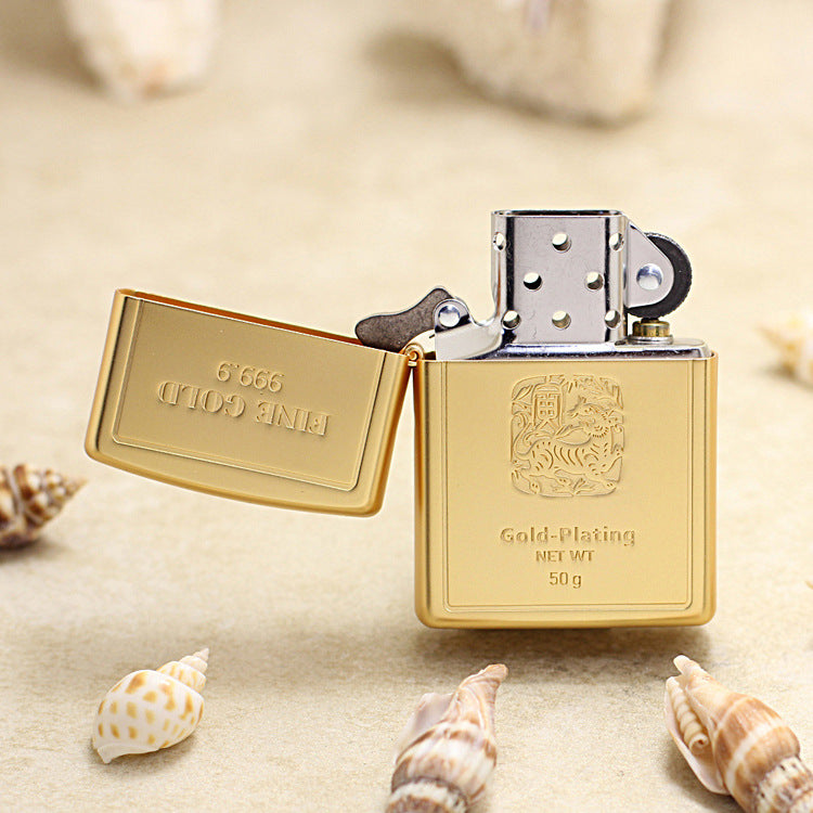 Zippo High Polish Gold 'Fine Gold Bar 999.9' - CC32