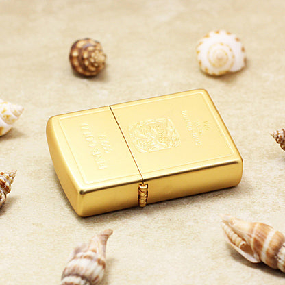 Zippo High Polish Gold 'Fine Gold Bar 999.9' - CC32