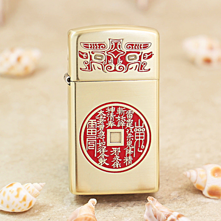 Zippo Mountain Ghost Flower Coin Slim Case - CC79