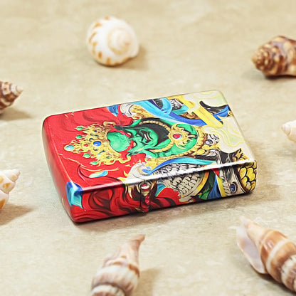 Zippo Multi-Color Printed Wrathful Acala Wisdom King - CS20