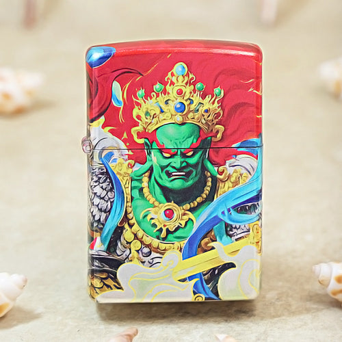 Zippo Multi-Color Printed Wrathful Acala Wisdom King - CS20