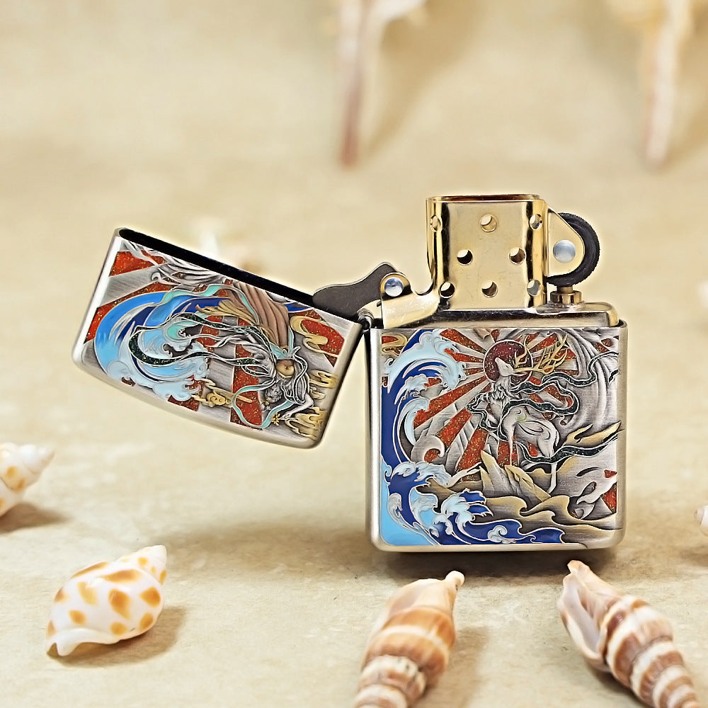 Zippo Nine-Colored Deer Animal Series 168-DS01