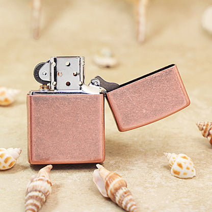 Zippo Ornate Cross Antique Copper - KR07