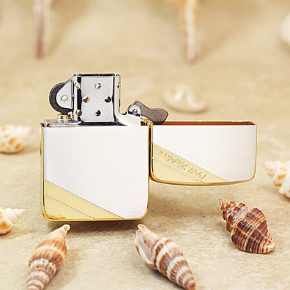 Zippo Replica Gold & Silver Classic 1941-DS07