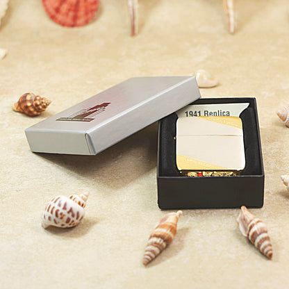 Zippo Replica Gold & Silver Classic 1941-DS07