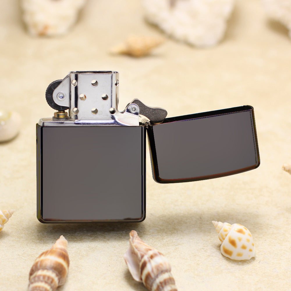Zippo Rivet Design (Black Lacquer Finish) - JP12