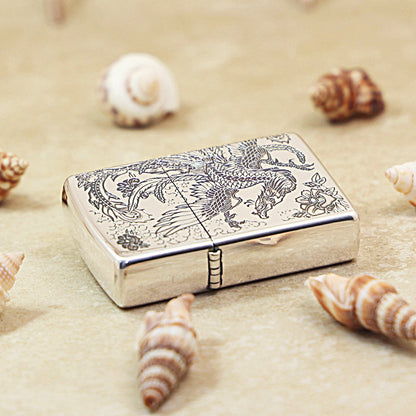 Zippo Silver Phoenix (Plated Silver) - JP16