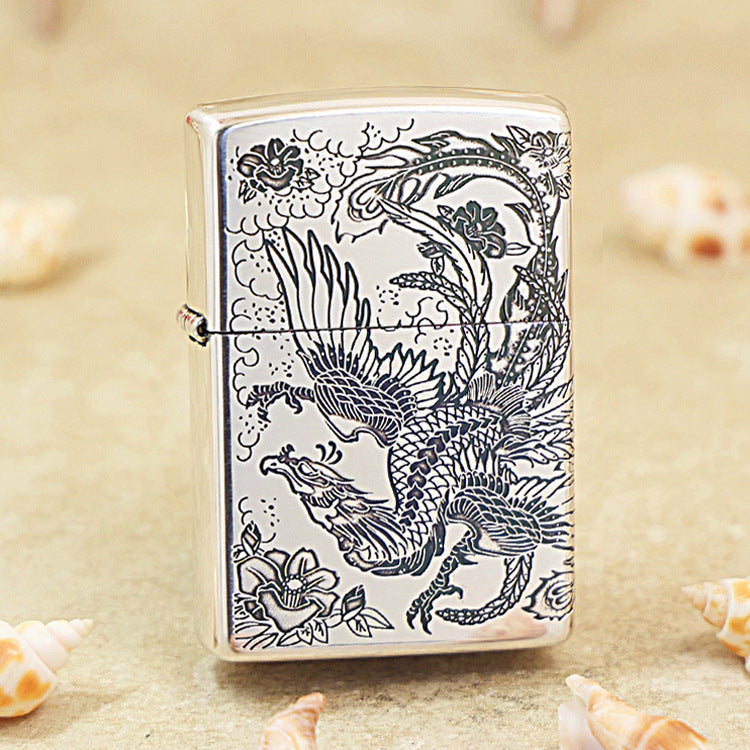Zippo Silver Phoenix (Plated Silver) - JP16