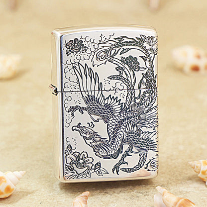 Zippo Silver Phoenix (Plated Silver) - JP16