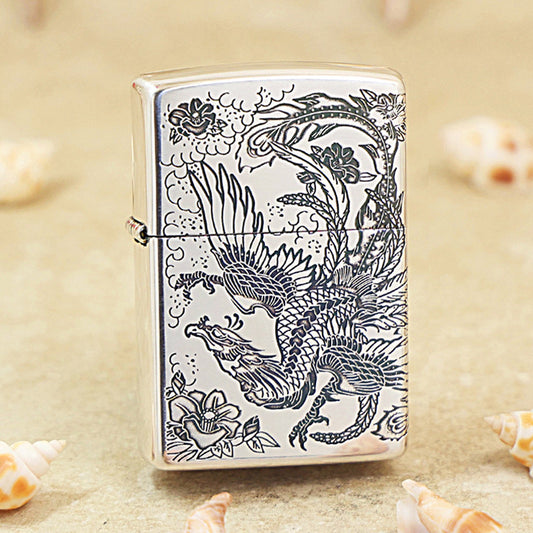 Zippo Silver Phoenix (Plated Silver) - JP16