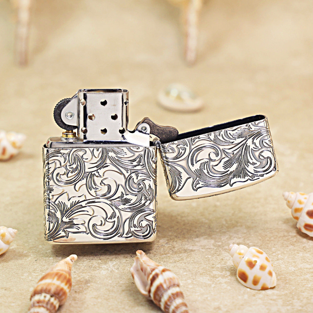 Zippo Argent Layered Grand Botanical Arabesque - 162-DS13