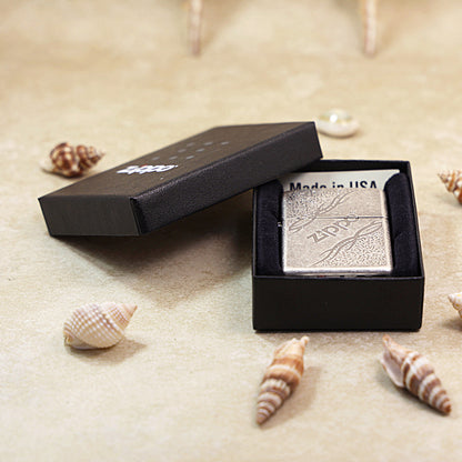 Zippo Tribal Logo Antique Silver - KR09