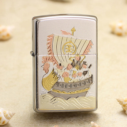 Zippo Ukiyo-e Treasure Ship - JP10