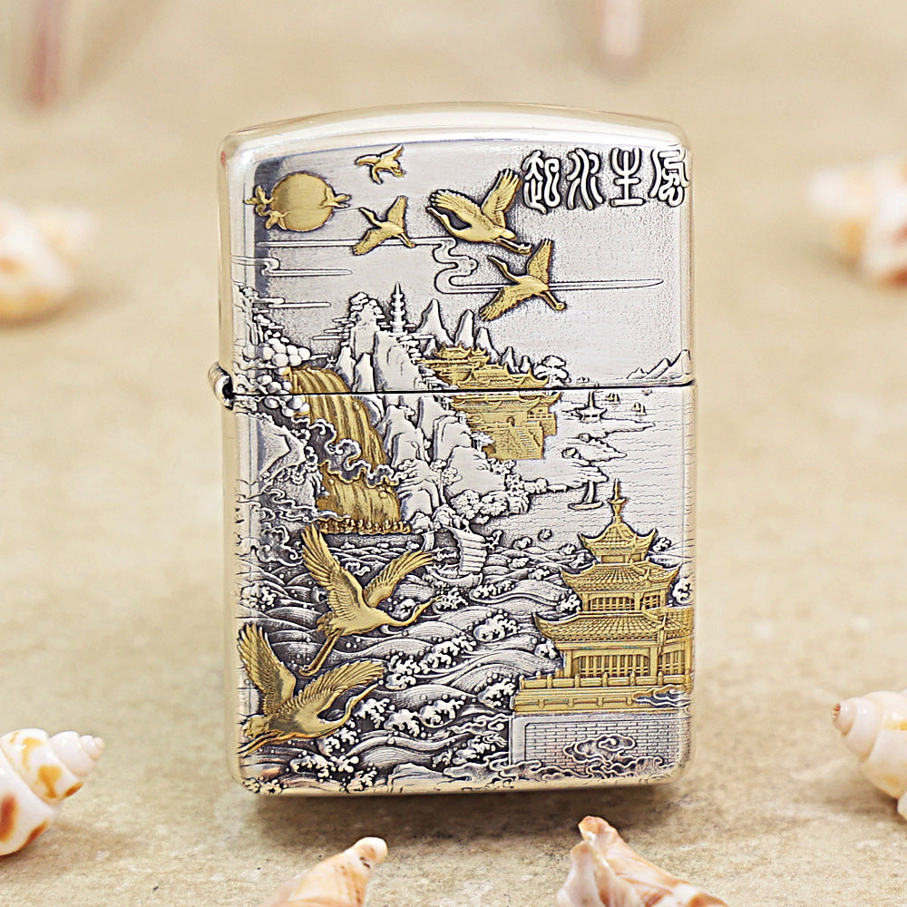 Zippo Yaoyue Two-Tone 'Prosperity in Motion' 162-DS87