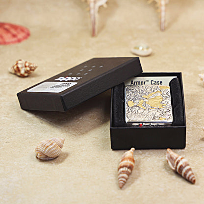 Zippo Zhu Bajie (Pigsy) Exorcising Demons Two-Tone Deep Carve - DS112