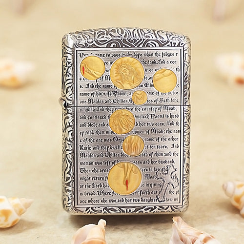 Zippo 162 Antique Silver Constantine Sacrifice Edition - DS164