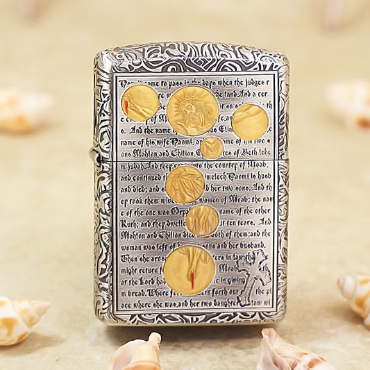 Zippo 162 Antique Silver Constantine Sacrifice Edition - DS164