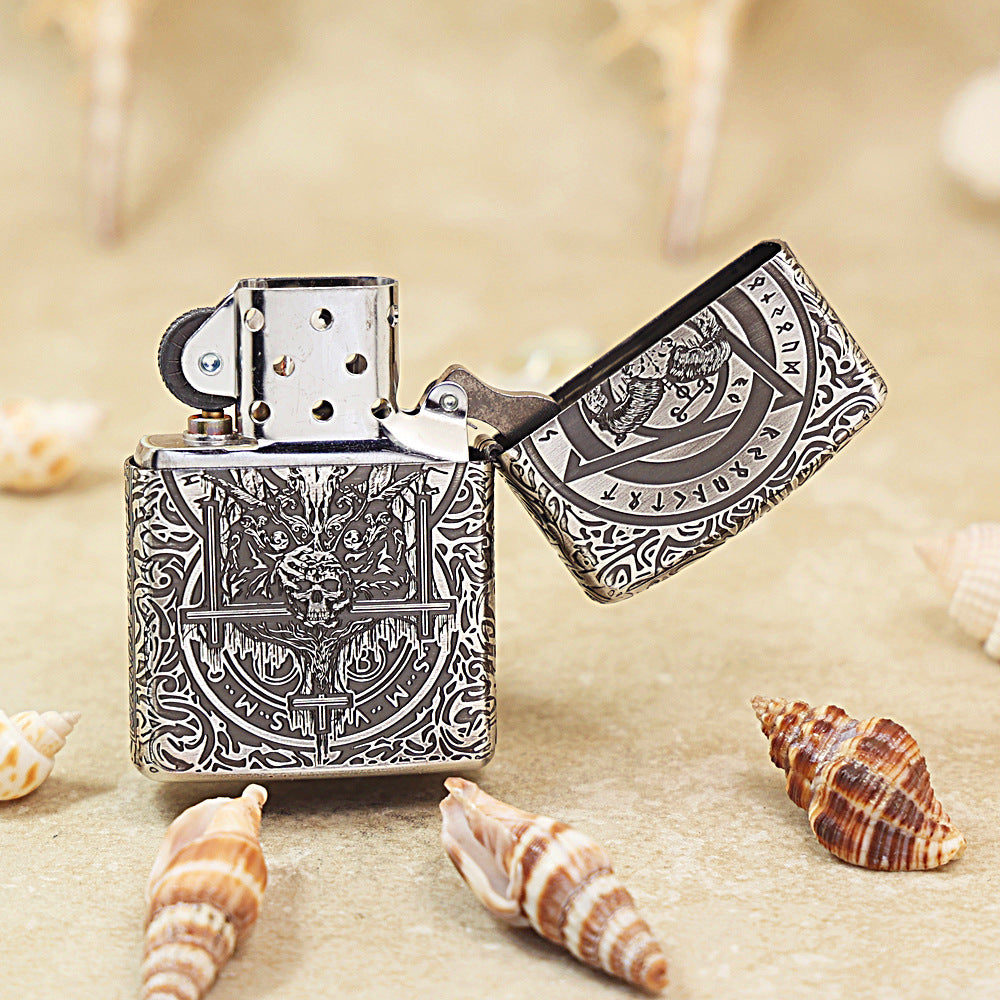 Zippo 162 Antique Silver Constantine Sacrifice Edition - DS164