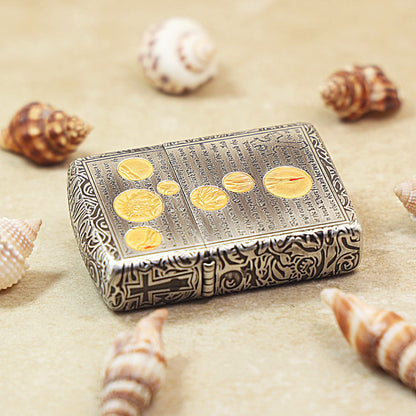 Zippo 162 Antique Silver Constantine Sacrifice Edition - DS164