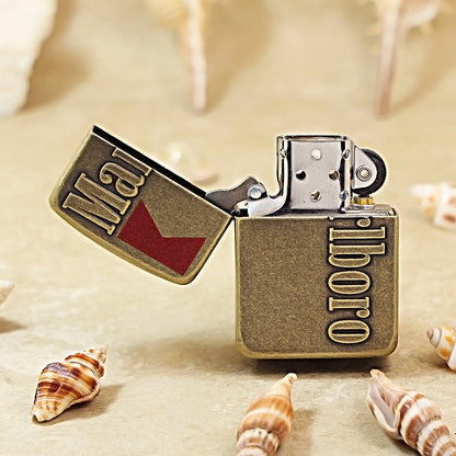 Zippo Antique Bronze Marlboro Supreme Collector's Edition Lighter - MC16