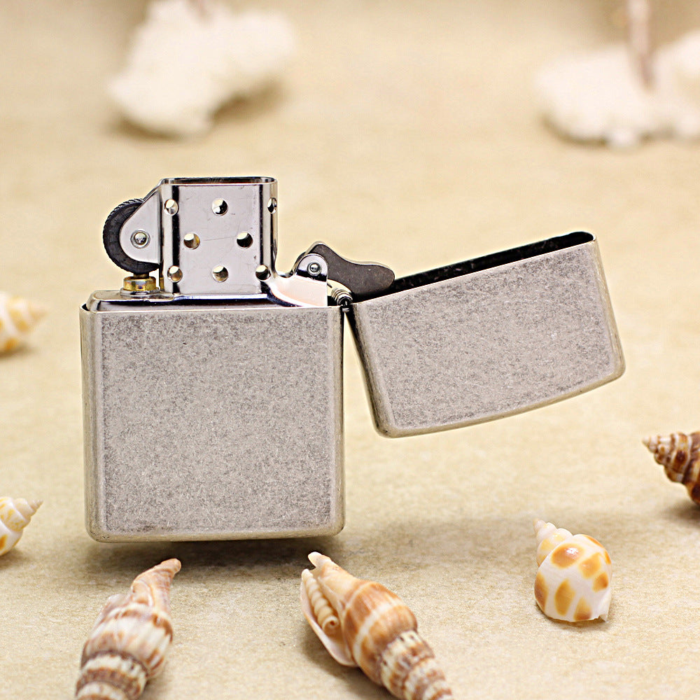 Zippo Antique Silver Fly Higher Angel Wing Edition - KR18