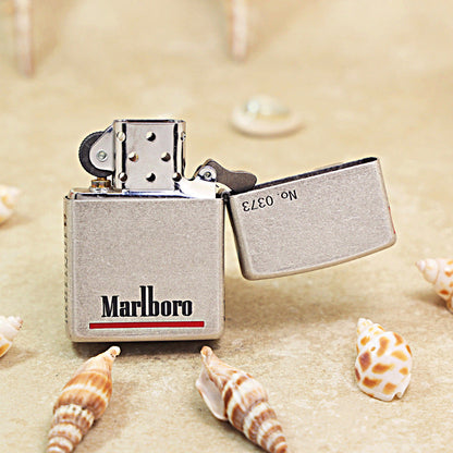 Zippo Antique Silver Marlboro Bullfighter - MC26