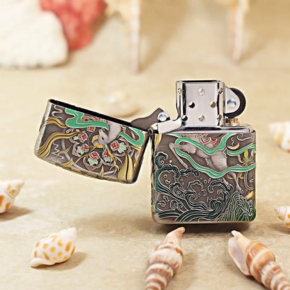 Zippo Antique Silver Nine-Colored Deer Mythical Edition - DS165