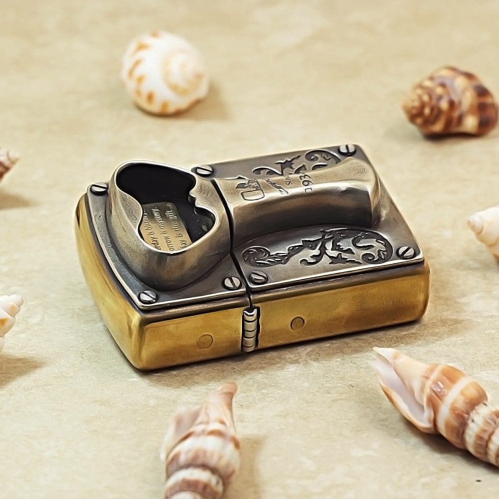 Zippo Brass Bottle Opener Emblem Today is the Gift - DS179