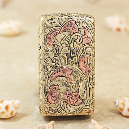 Zippo Brass High Relief Two-Tone Whirlwind Arabesque - DS169