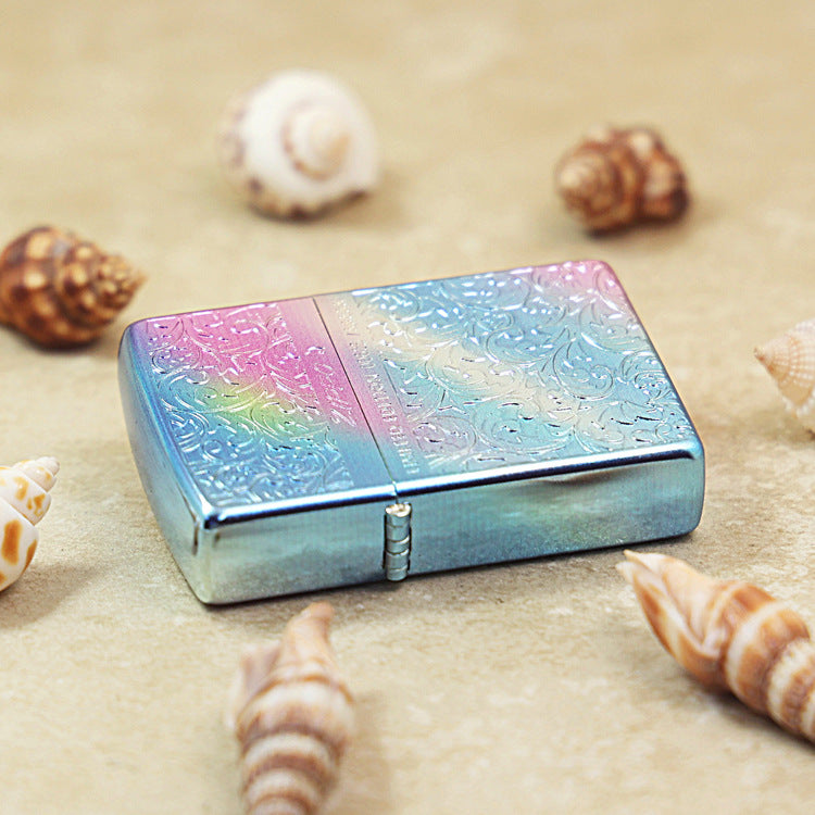 Zippo Limited Edition Rainbow Iridescent Arabesque Floral - DS158