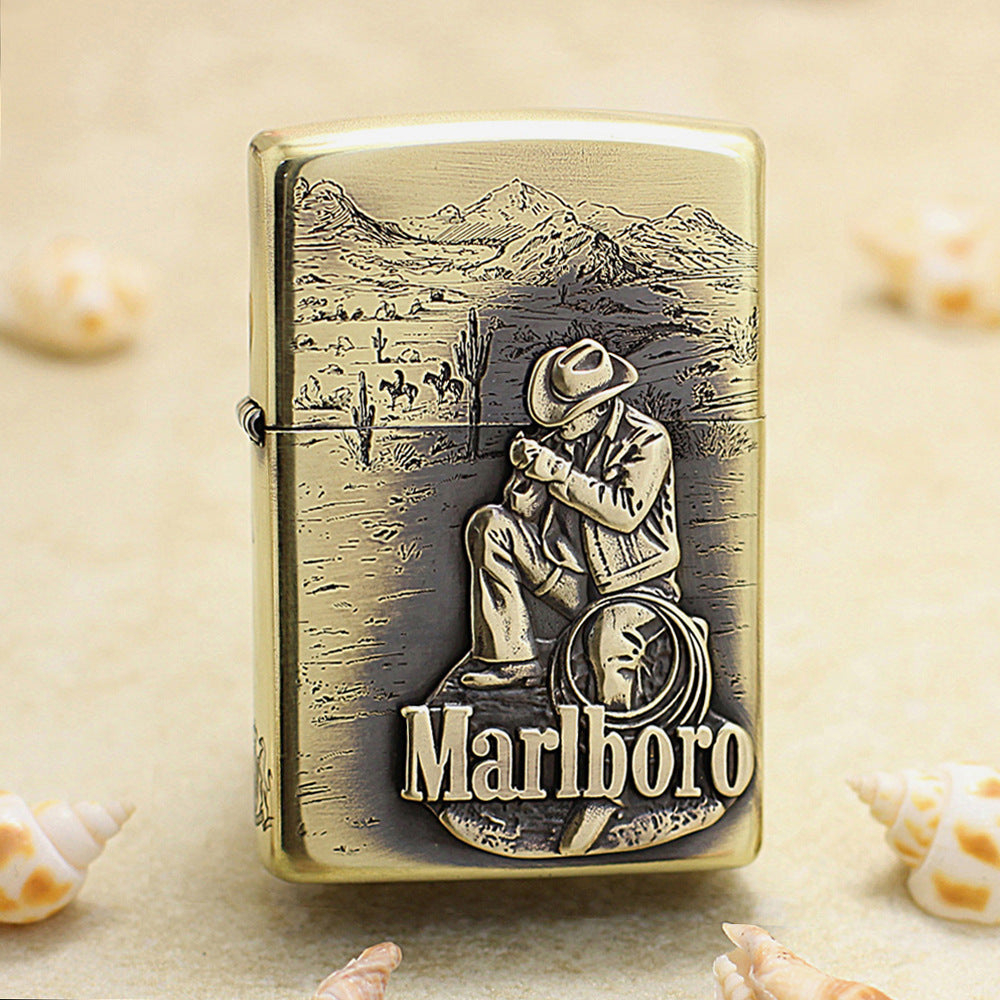Zippo Marlboro Crouching Cowboy - MC31