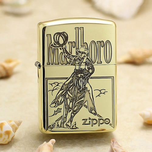 Zippo Marlboro Lasso Cowboy Lighter - MC15
