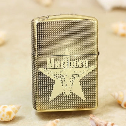 Zippo Marlboro Starlight Bull Head Lighter - MC21